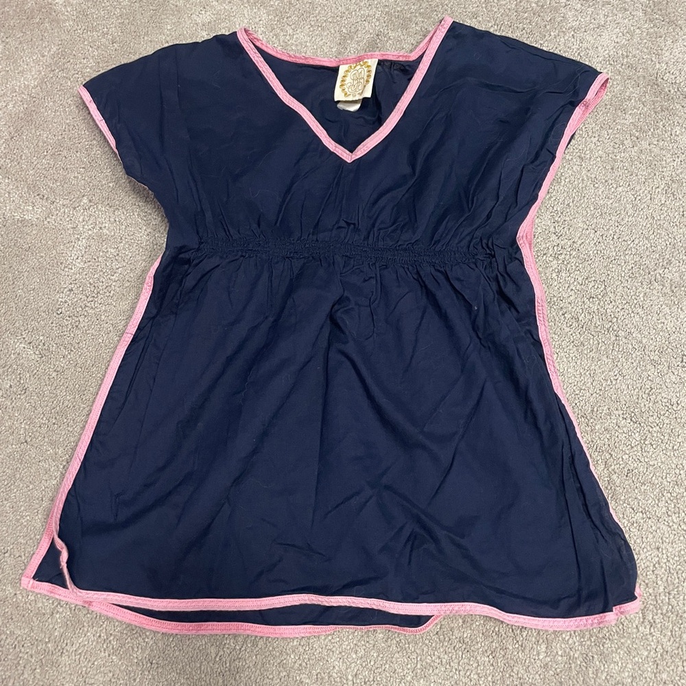 Navy TBBC swim coverup